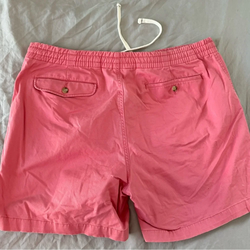 Polo by Ralph Lauren Pink Men's Drawstring Shorts